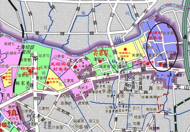 上海虹橋商務區(qū)北部的許浦村：大部分要動遷，成為綠化為主的地區(qū)
