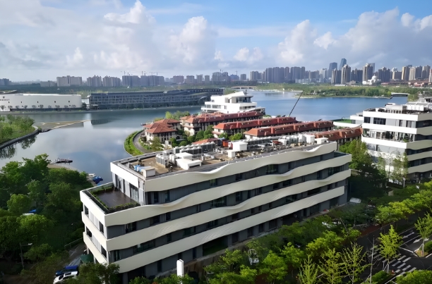 上海奉賢上海之魚5000㎡獨棟酒店出售，湖景頭排且區(qū)域唯一可售
